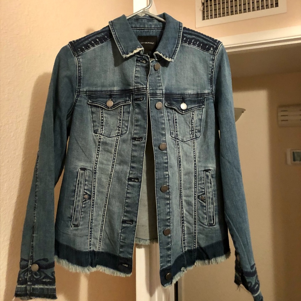 NWOT Liverpool jean jacket